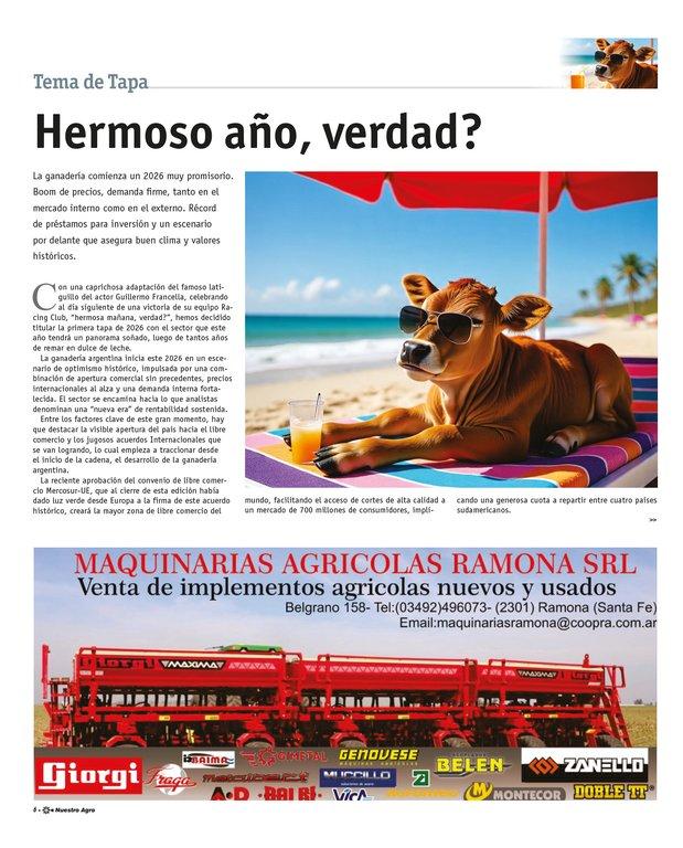 REVISTA NUESTRO AGRO ENERO 2026 N° 386 - página 6