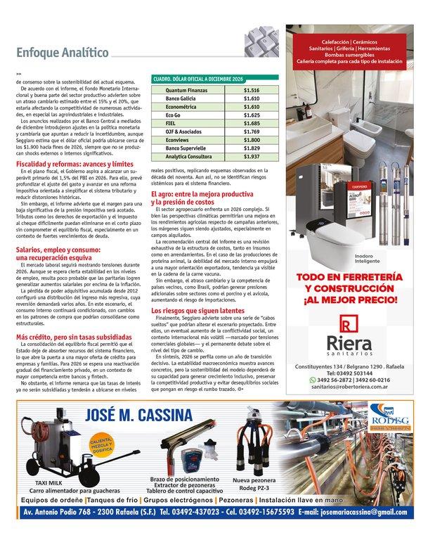 REVISTA NUESTRO AGRO ENERO 2026 N° 386 - página 17
