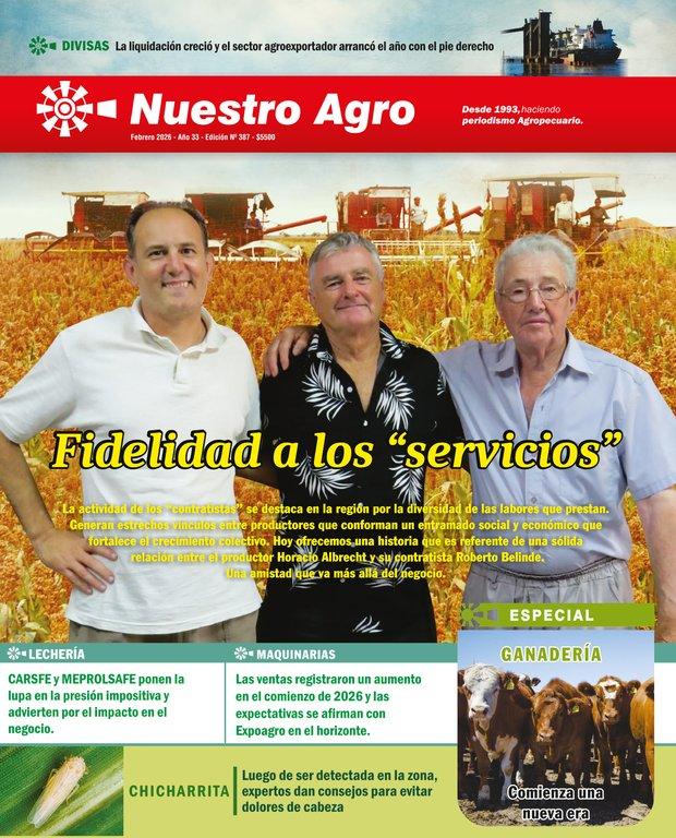 REVISTA NUESTRO AGRO FEBRERO 2026 N° 387 - página 1
