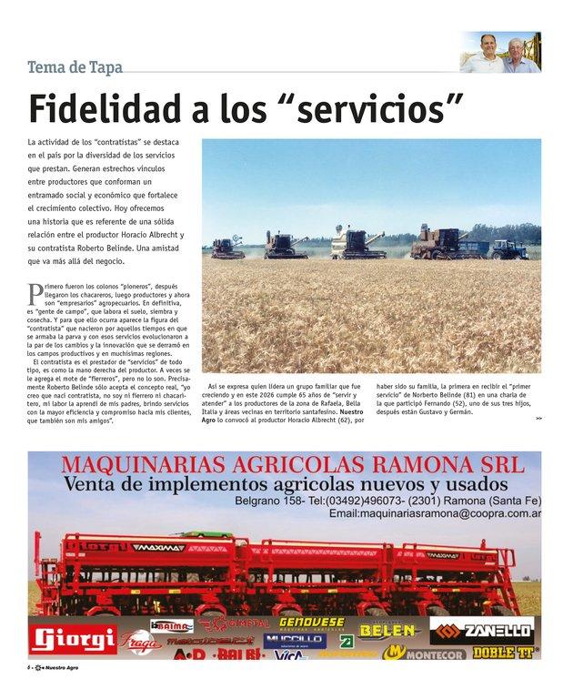 REVISTA NUESTRO AGRO FEBRERO 2026 N° 387 - página 6