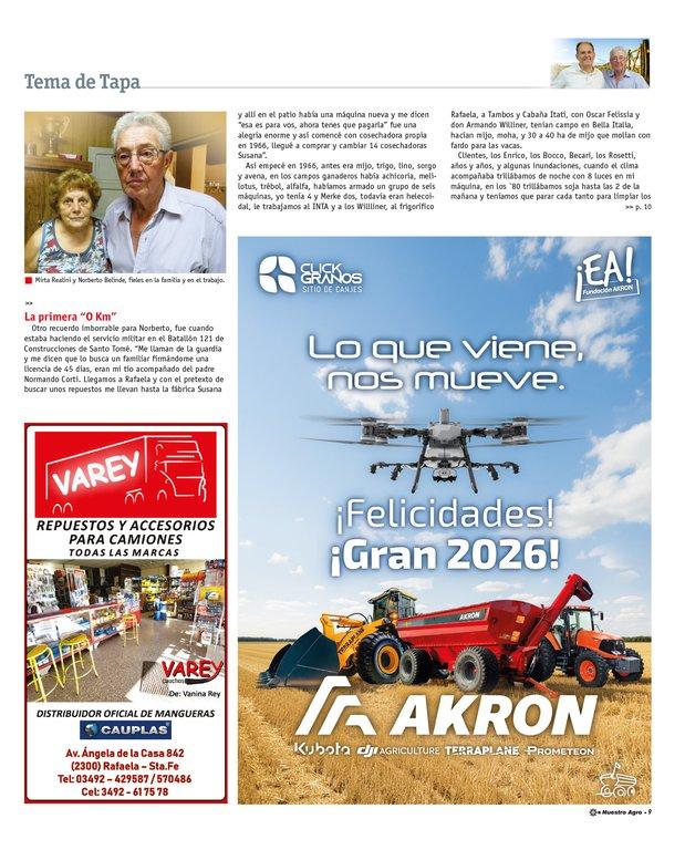 REVISTA NUESTRO AGRO FEBRERO 2026 N° 387 - página 9
