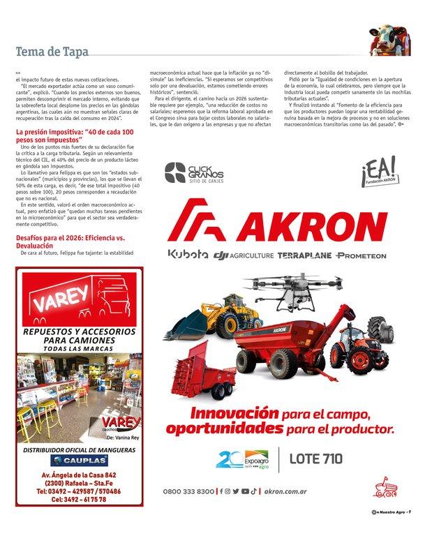 REVISTA NUESTRO AGRO MARZO 2026 N° 388 - página 9