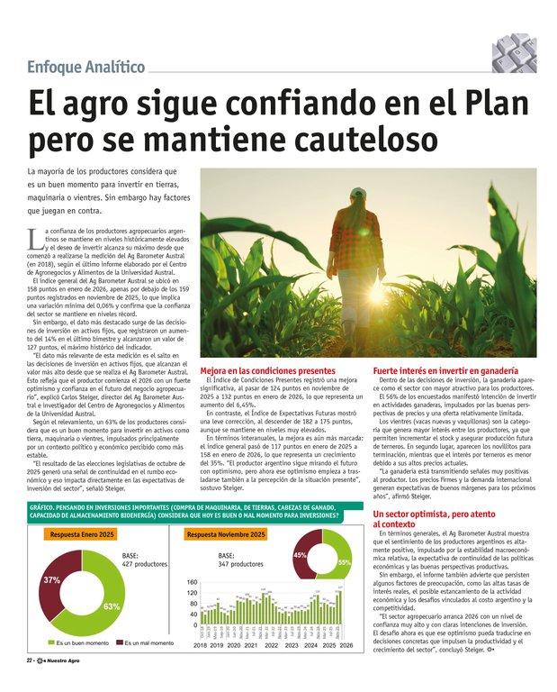 REVISTA NUESTRO AGRO MARZO 2026 N° 388 - página 22
