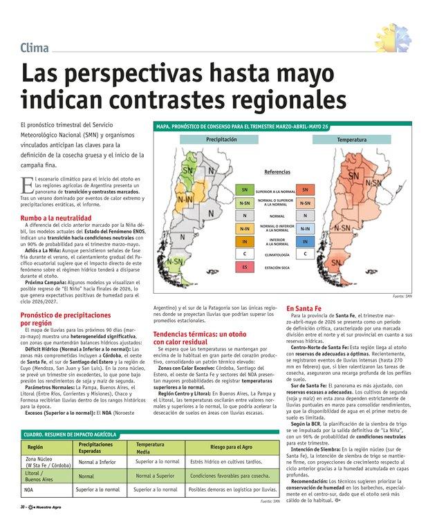 REVISTA NUESTRO AGRO MARZO 2026 N° 388 - página 30