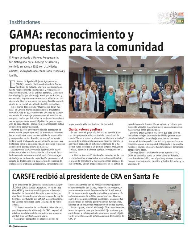 REVISTA NUESTRO AGRO ABRIL 2026 N° 389 - página 22