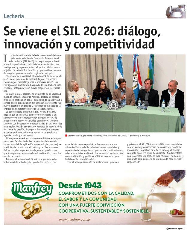 REVISTA NUESTRO AGRO JUNIO 2026 N° 391 - página 11