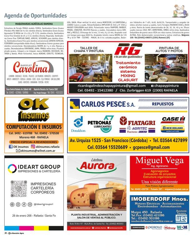 REVISTA NUESTRO AGRO JUNIO 2026 N° 391 - página 28