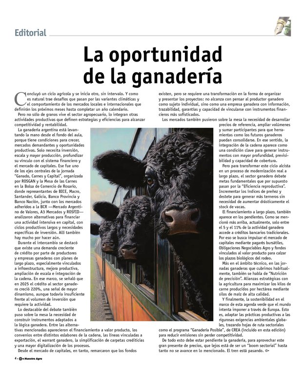 REVISTA NUESTRO AGRO JULIO 2026 N° 392 - página 4