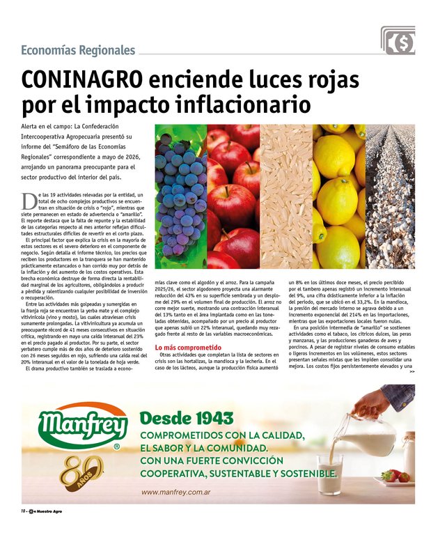 REVISTA NUESTRO AGRO JULIO 2026 N° 392 - página 10