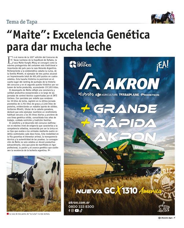 REVISTA NUESTRO AGRO SEPTIEMBRE 2026 N° 394 - página 9