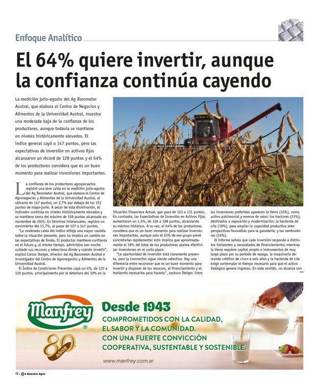 REVISTA NUESTRO AGRO SEPTIEMBRE 2026 N° 394 - página 12