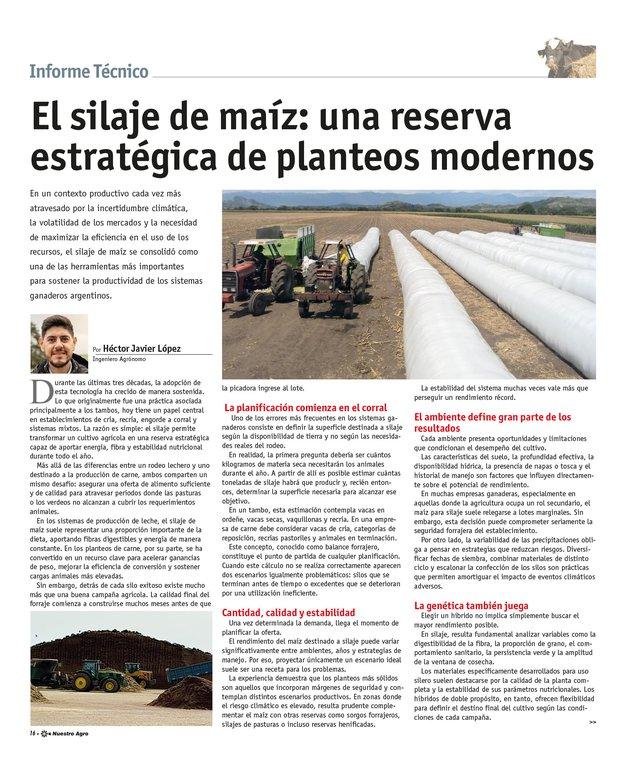 REVISTA NUESTRO AGRO SEPTIEMBRE 2026 N° 394 - página 16
