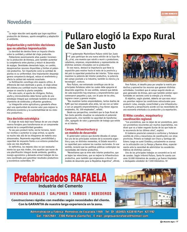 REVISTA NUESTRO AGRO SEPTIEMBRE 2026 N° 394 - página 17