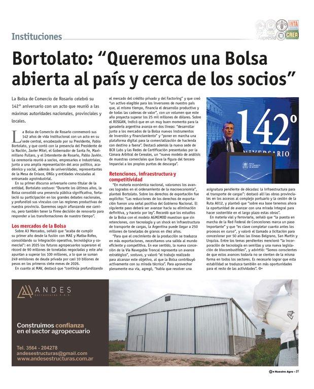 REVISTA NUESTRO AGRO SEPTIEMBRE 2026 N° 394 - página 21