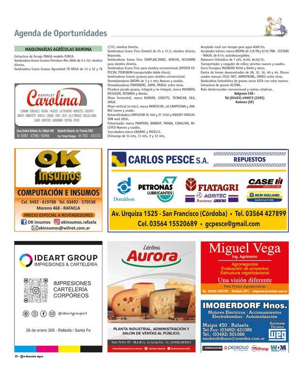 REVISTA NUESTRO AGRO SEPTIEMBRE 2026 N° 394 - página 28