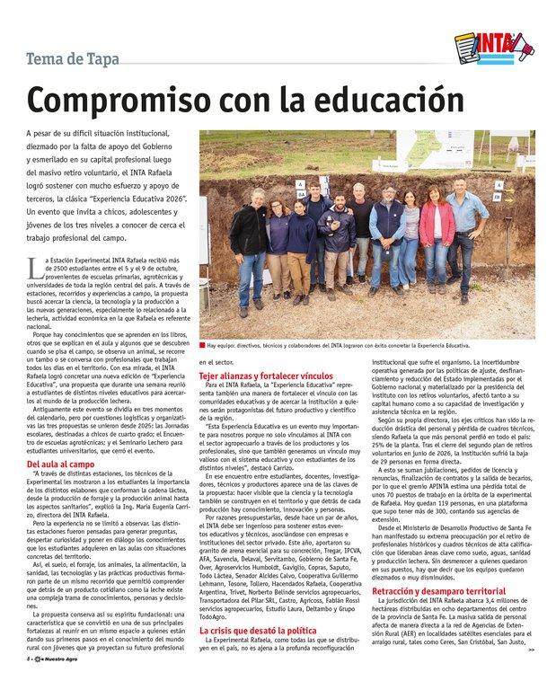 REVISTA NUESTRO AGRO OCTUBRE 2026 N° 395 - página 6