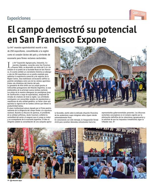 REVISTA NUESTRO AGRO OCTUBRE 2026 N° 395 - página 14
