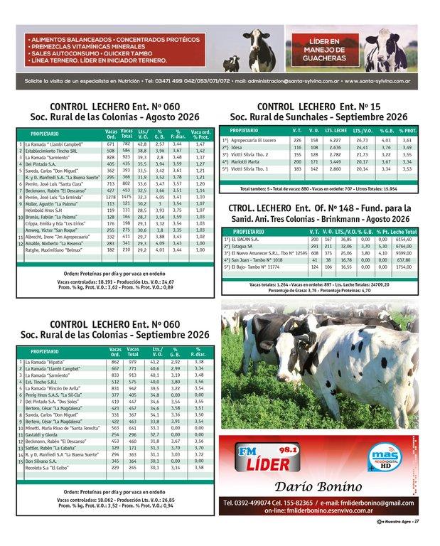 REVISTA NUESTRO AGRO OCTUBRE 2026 N° 395 - página 27