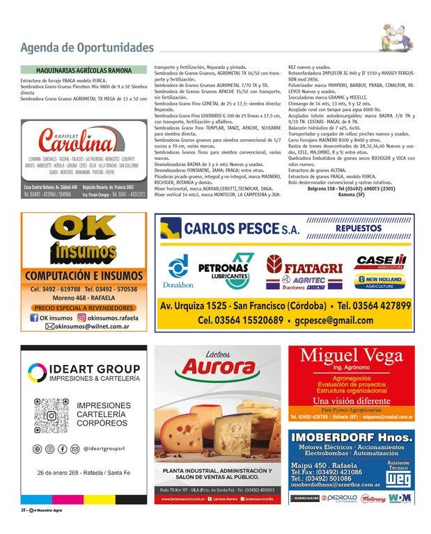 REVISTA NUESTRO AGRO OCTUBRE 2026 N° 395 - página 28