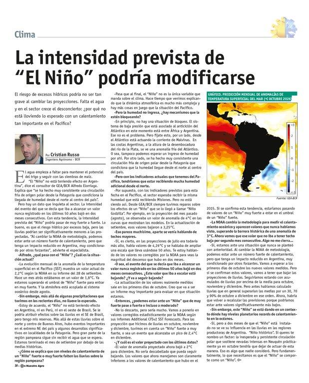 REVISTA NUESTRO AGRO OCTUBRE 2026 N° 395 - página 30