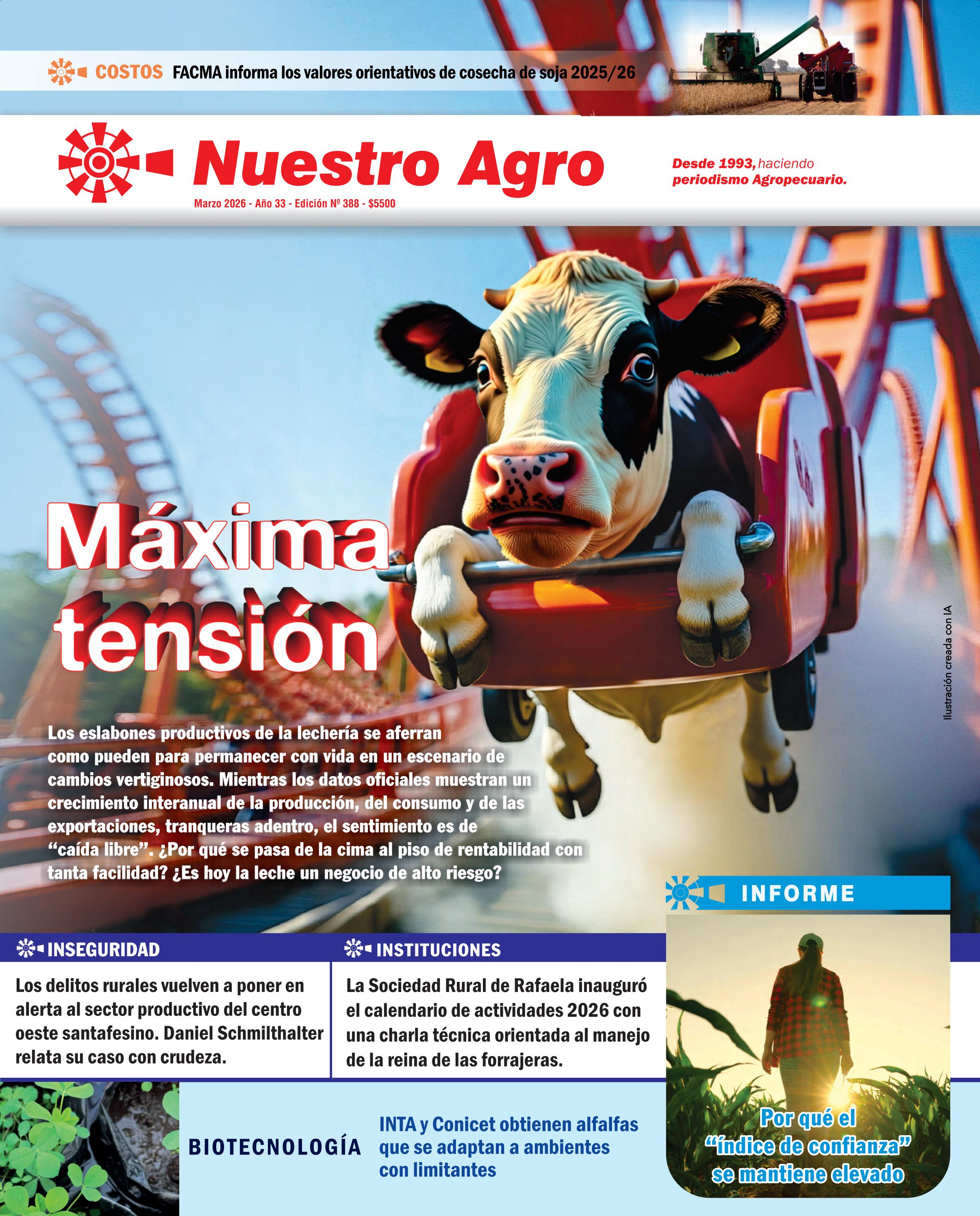 REVISTA NUESTRO AGRO MARZO 2026 N° 388 - página 1